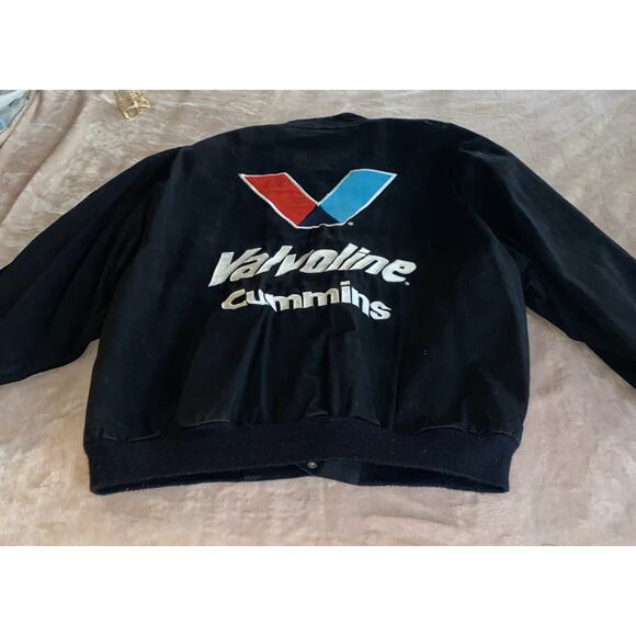 Vintage Jacket Valvoline Auto Cummins Honda FedEx JH Designs Jeff Hamilton 4XL - Picture 13 of 16